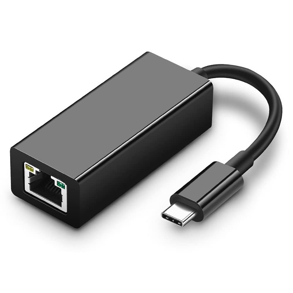 ikis Type C to RJ45 Ethernet LAN Adapter, Up to 1000 Mbps, for Windows/Mac/Linux (Black)-image-7