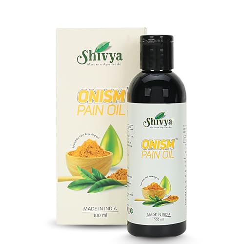 Image of Modern Ayurvedic Pain Relief Herbal Massage Oil 400ml | Pack of 4 X 100ml, Joint Pain, Muscle Ache, Body Pain