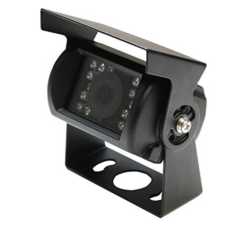 YATEK Cámara visión Trasera o Marcha atrás, resolución 1080P, protección IP68, inclinable con visión Nocturna y Parasol, para Camiones, Autobuses, Tractores