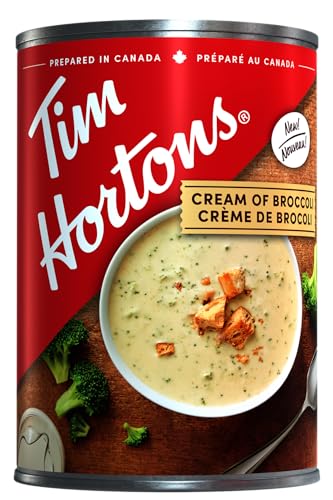Tim Hortons - Tim Hortons Cream of Broccoli Soup, Ready-to-Serve, 540mL Can