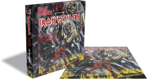 RockSaws Iron Maiden - Number of the Beast - 500 Piece Jigsaw Puzzle - Officially Licenced - Perfect for Adults, Family and Rock Fans