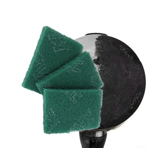 Rollo de estropajo de 5,8 metros, herramienta abrasiva de nailon para limpieza de cocina, ollas, platos, estufas y suelos de azulejos, resistente a altas temperaturas y eliminación de óxido (10 cm x