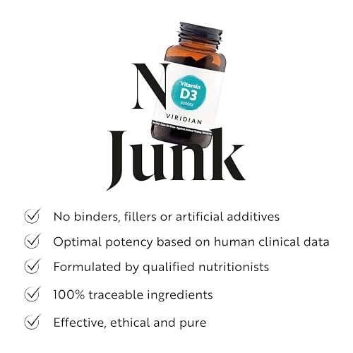 Viridian - Vitamin D3 2000IU - 150 Vegan Capsules for Bones, Teeth & Immunity | Clinically Studied Plant Sourced Formula | Optimal Dose | 100% Active Ingredients, No Artificial Additives - Image 5