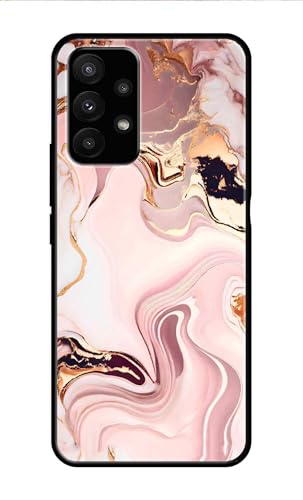 Image of Metal TPU Printed Back Cover for Samsung Galaxy A23 5G (Marble Design -J1) 360 Degree Protection | Camera Protection -25092024(AR)