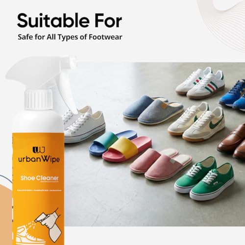 Image of UrbanWipe All In One Home Cleaning Combo Pack of 5 (500Ml Each) | Multi Surface Cleaner for Kitchen, Bathroom, Floor, Glass, Tiles, Furniture & Shoe Care | Cleaning Kit for Complete Home Care
