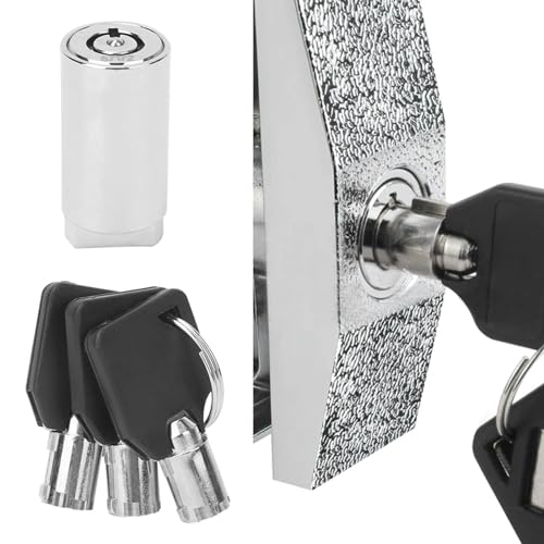 Vending Machine Lock Pick Tubular Lock Pick Cylinder Set fits Most T Handle Locks Coke Snack Candy Machine Zinc Alloy Soda Chrome