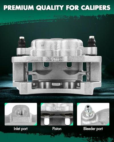 Image of SCITOO - Rear Left Disc Brake Caliper Assembly w /Bracket For Ford Model - For E-150,For E-250,For E-250 Econoline,For E-350 Club Wagon,For E-350 Econoline Club Wagon,For E-350 Super Duty 18B4749