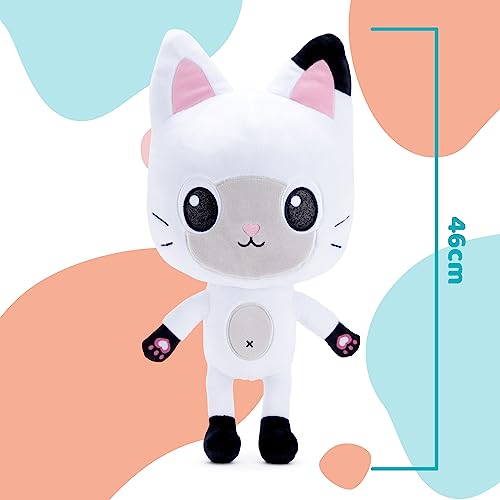 Famosa Softies - Peluche Pandy Paws de la Serie de Dibujos Animados Gabby´s Dollhouse, Mide 46cm, blandito, abrazable, Material Fibra 100% reciclada, para niños y niñas de Cualquier Edad (760022858) 2 Famosa Softies - Peluche Pandy Paws De La Serie De Dibujos Animados Gabby´s Dollhouse, Mide 46cm, Blandito, Abrazable, Material Fibra 100% Reciclada, Para Niños Y Niñas De Cualquier Edad (760022858)