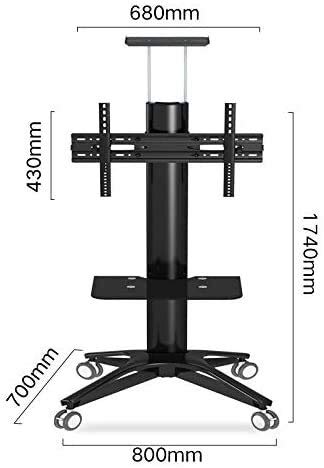 Soporte móvil para TV de 32 a 70 pulgadas con ruedas miniatura 2