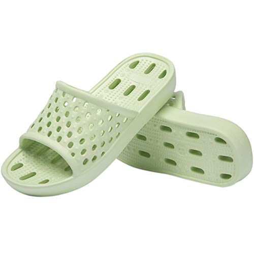 Image of WOTTE Shower Sandals Women Quick Drying Bath Slippers Non Slip Dorm Shoes