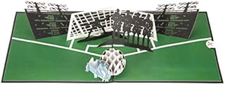 Cardology - Football Pop Up Birthday Card - Football Father's Day Card, Football Gifts for Boys