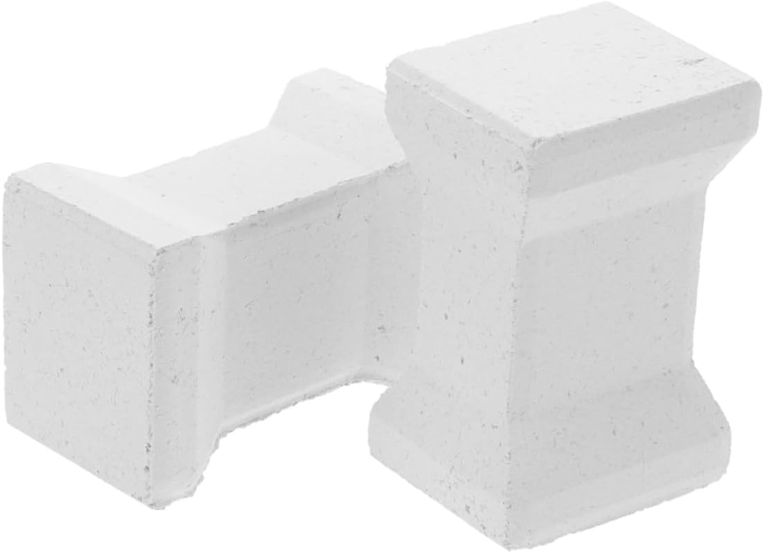 GRADENEVE 2pcs Kiln Support Pillar Posts Accessory for Pottery Firing 10cm Heat Resistant Kiln Board Tool for Ceramic Artists and Sculpting Supplies