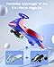 FanttikRide N7 Pro Electric Wiggle Car with Pedal, Rechargeable Battery, CyberWiggle, 2 in 1 Swing Car, 2 Speed, Anti-Rollover, Flashing Wheels, Bluetooth, for Ages 3 and Up, 150 Lbs, Blue
