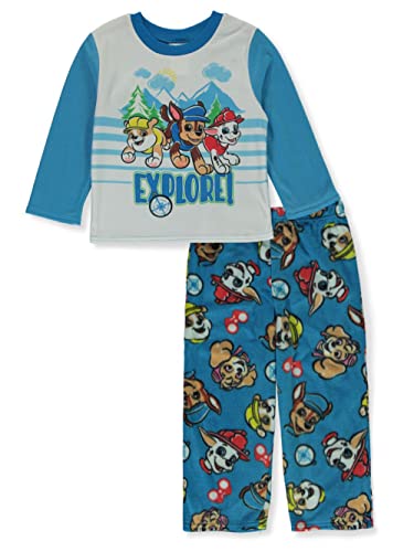 Nickelodeon Pijama infantil de 2 piezas de la Patrulla Canina, Vamos Team Paw, 3 años, explorador, 2 años, Explorar, 2 años