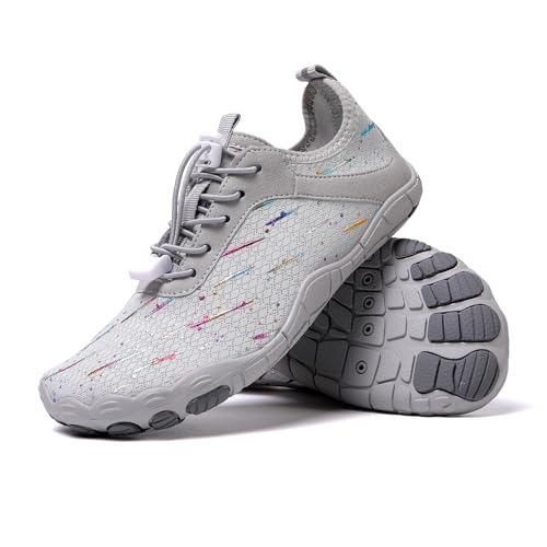 StoneLiquid Hike Barefoot Shoes for Women Men Waterproof Trail Running Healthy & Non-Slip Barefoot...