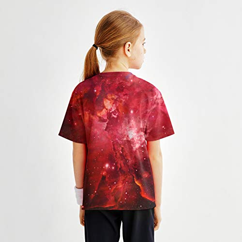 Image of Hgvoetty Boys Girls Graphic T-Shirts Kid 3D Casual Tops Tees for 6-16 Years