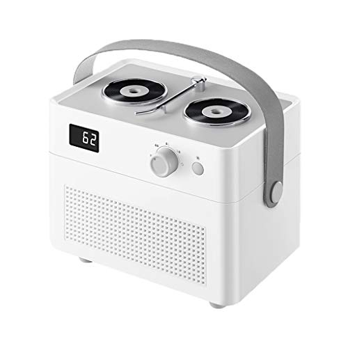 Diffuser for ätherische Öle Doppel Sprühbefeuchter große Menge Nebel Luftreinigung Haushalt Stille Schlafzimmer Retro-Plattenspieler