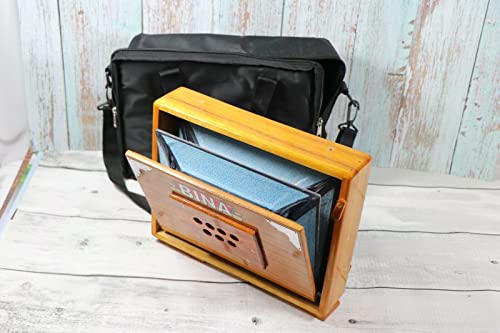 Original Bina Compact Shruti Box Surpeti In Teakwood Professional Quality #TOP3