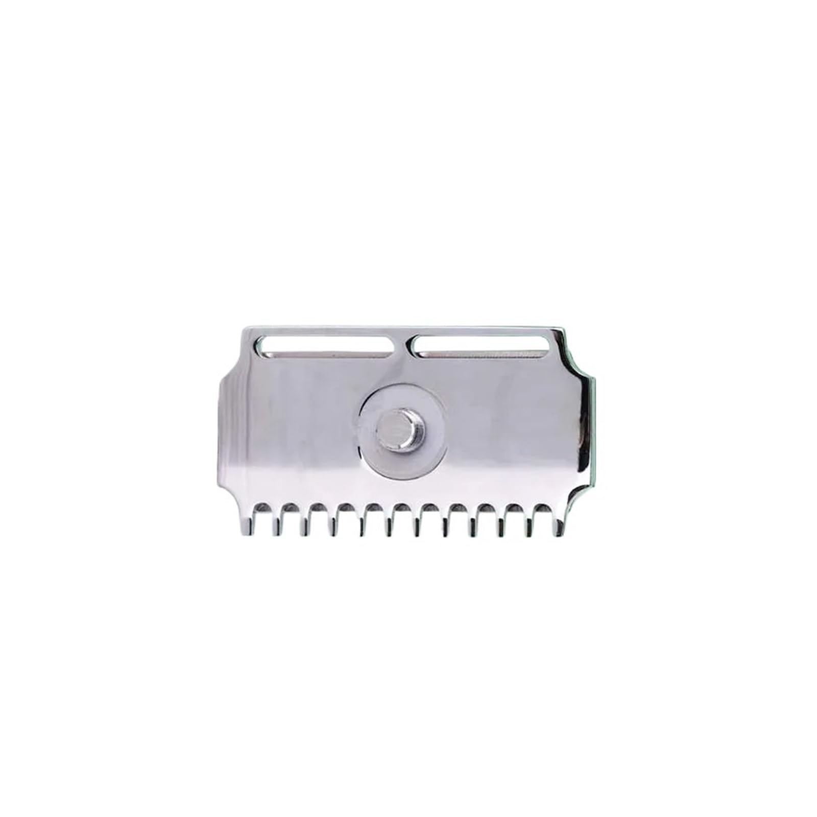 , Kompatibel For Yaqi, Vostok 70DC Rasierhobelkopf, 316 Edelstahl, Polierter Doppelkamm Mit 0,7 Mm Klingenabstand For Sanfte Rasur