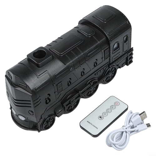 Diffuseur d'huiles essentielles train USB 300ml noir avec telecommande