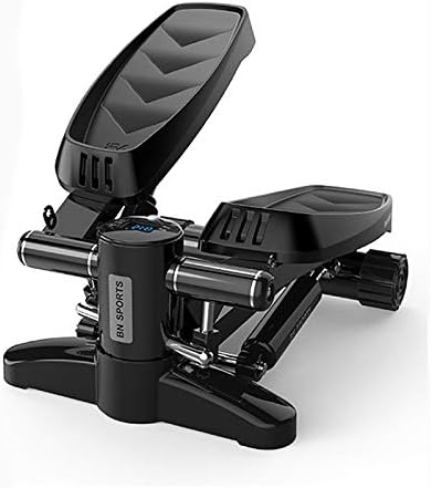 Hydraulic Stepper Multifunction Machine Aerobic Stepper with LCD Display Fitness Antislip Pedal Machine Load 150kg Exercises Equipment Full Body Training Home Gym