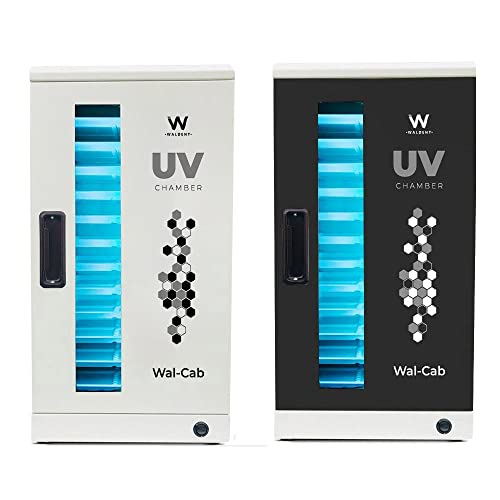 Image of Waldent Wal-Cab UV Chamber 12 Trays - Walnut Brown, UV Sterilization Chamber for Dental Instruments, Efficient UV Light Sterilizing System, Durable Design, Compact and Space-Saving for Clinics