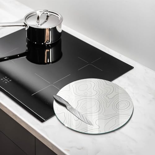 Planche à découper induction 30cm Wallfluent - Protège plaque de cuisson matériau résistant