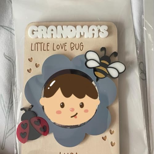 Imán personalizado para frigorífico con foto para mamá y abuela miniatura 6