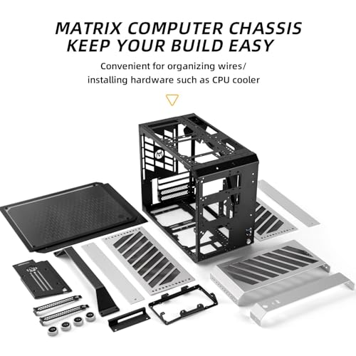 Image of Mechanic Master C28 Compact Matx Case w /Handle, 240AIO, 335mm GPU | 240AIO requires SFX PSU; ATX140 PSU only with air cooler, carry handle portable, slim tower for deskside use