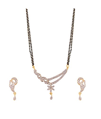 American Diamond Mangalsutra Set of 4