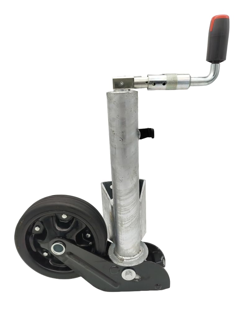 HGW 800 kg Schwerlast Automatik-Stützrad Ø 73 mm – Profi-Ausführung für 3,5 t Anhänger, LKW- & landwirtschaftliche Anhänger – kompatibel zu AL-KO 1366155