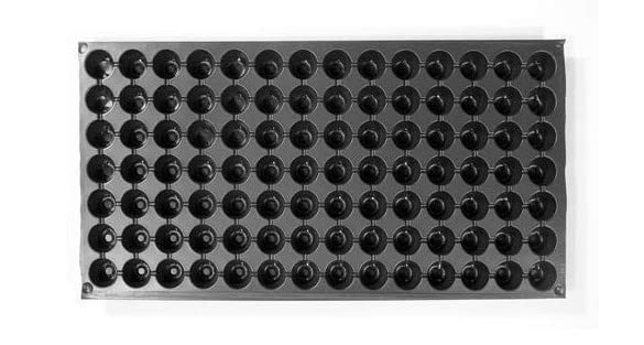 Seedling Pro Trays | 98 Holes | 1 mm Reusable Virgin Plastic | Set of 5 | Optimal Growth, Superior Drainage & Aeration | Perfect for Hydroponics, Greenhouses, Gardening