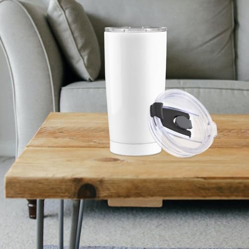 Tapas para vasos resistentes a salpicaduras con sello hermético PRETYZOOM reutilizables 5