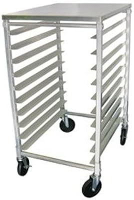 Update International APR-10HT 10 Tier Heavy Duty Pan Rack with Aluminum, Work Top, NSF Listed