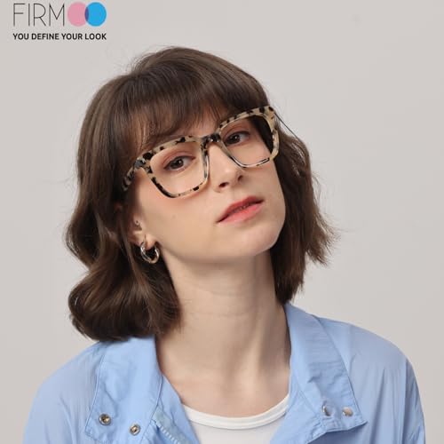 Image of Firmoo Oversized Blue Light Blocking Glasses Computer Gaming Glasses, Blue Blockers Glasses for Women /Men