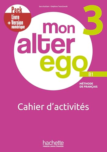 MON ALTER EGO 3 EJERCICIOS PACK+@ (HACHETTE)