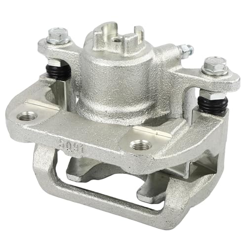 Image of 19B2929A Rear Left Disc Brake Caliper w /Bracket