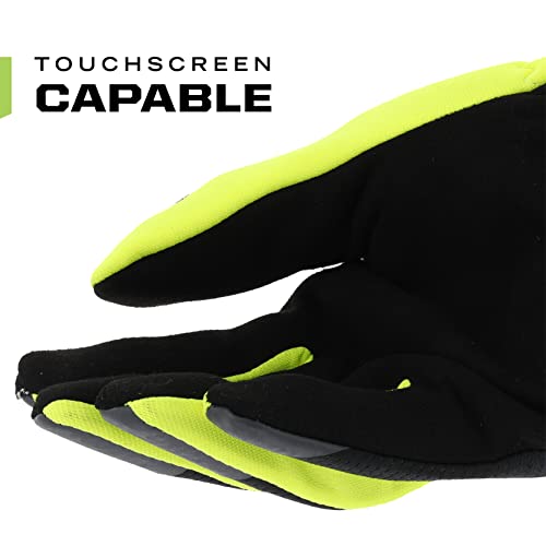 Mechanix Wear FastFit® E5 Gloves (Medium, Black/Fluorescent Yellow) - Image 3