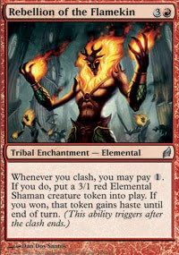 Magic The Gathering - Rebellion of The Flamekin - Lorwyn