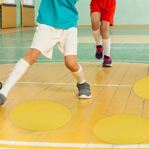 Jubilofex Soccer Trainingsscheibe - Agility Cone Set, Sports Marker Discs | Durable Training Kones Speed and Koordination Drills, flache Feldmarker für Praxis Spiele, Disc Set mit Outdoor-Einsatz