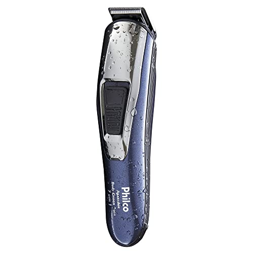 Aparador de Pelos, Body Groom Aqua, Azul Escuro, Bivolt, Philco