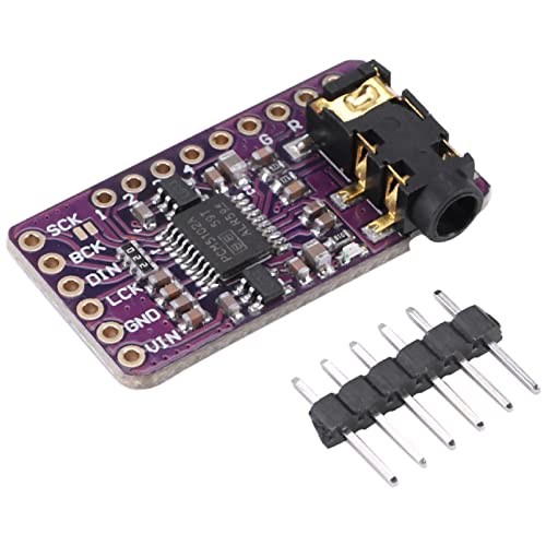 Reinscer PCM5102 I2S IIS Digital Audio Decodificador Módulo Estéreo Digital a Análogo Convertidor de Habla Módulo para