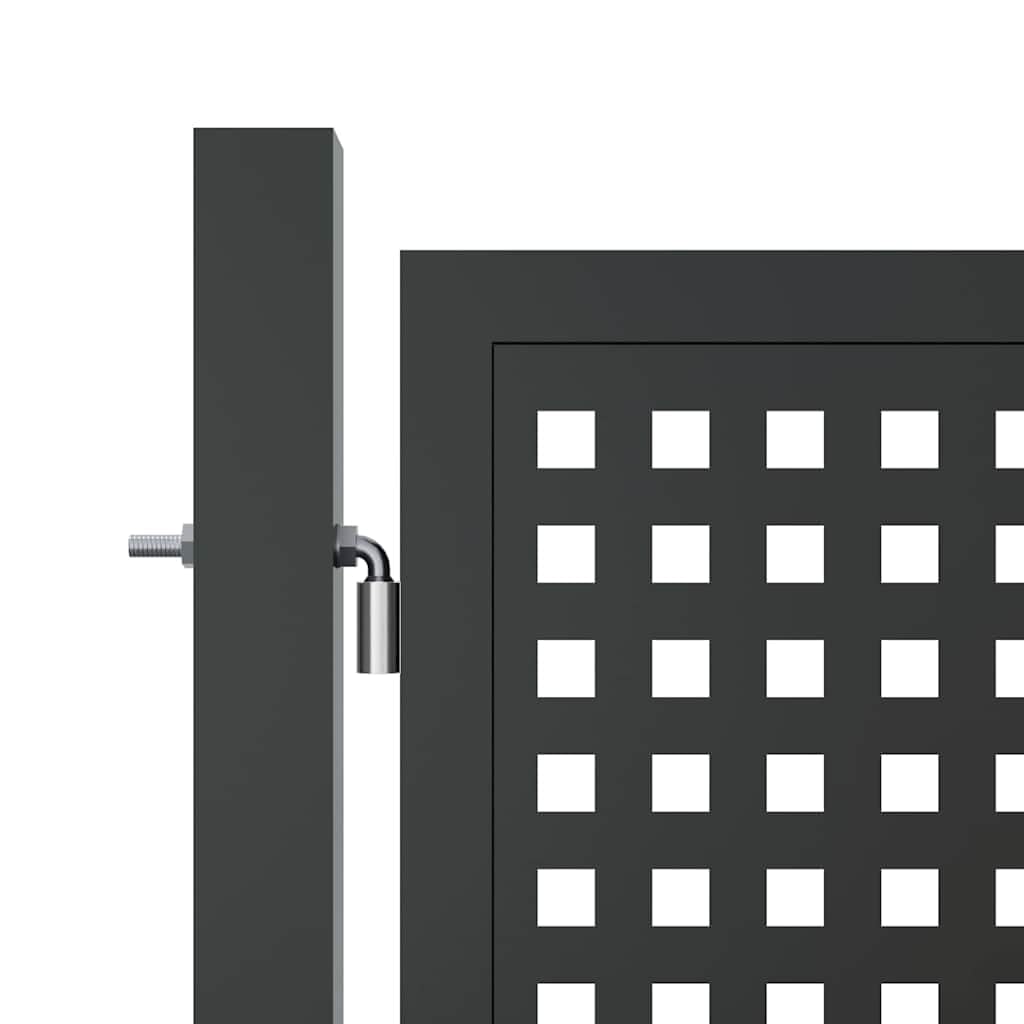 vidaXL Gartentor Anthrazit 300x175 cm Stahl