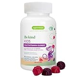 Igennus Methylated Kids Multivitamin Gummy, Sugar Free & Pure Ingredients, Active B-Vitamins & Vitamin D, Natural Berry Flavour from Fruit Powder, Age 4+, 90 Vegan Gummies, Clean Label, Made in Canada