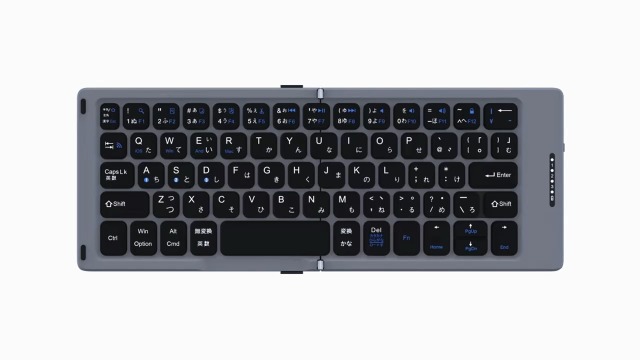 Amazon | EWIN 折り畳み式 ワイヤレスキーボード 二つ折り JIS日本語