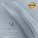 1500 Supreme Collection King Sheet Sets Misty - Luxury Hotel Bed Sheets and Pillowcase Set for King Mattress - Extra Soft, Elastic Corner Straps, Deep Pocket Sheets, King Misty