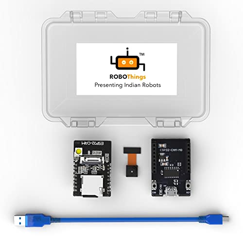 Image of ESP32 Camera Module Development Board WiFi+Bluetooth with Programmer Board and USB