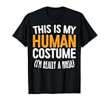 This Is My Human Costume I'm Really A Ninja Shirt Adult Kids T-Shirt
