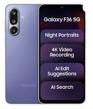 Samsung Galaxy F36 5G (Violet, 128 GB) (8 GB RAM)
