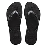 Havaianas - Fantasia, Comfortable, Durable, and Stylish Flip-Flops, Metallic Crossed Straps on the Side, Women, 8 UK